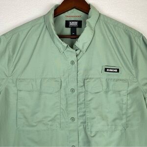 Duluth Trading Co AKHG Crooked River Shirt Women’s 2XL Long Sleeve Vented Hiking